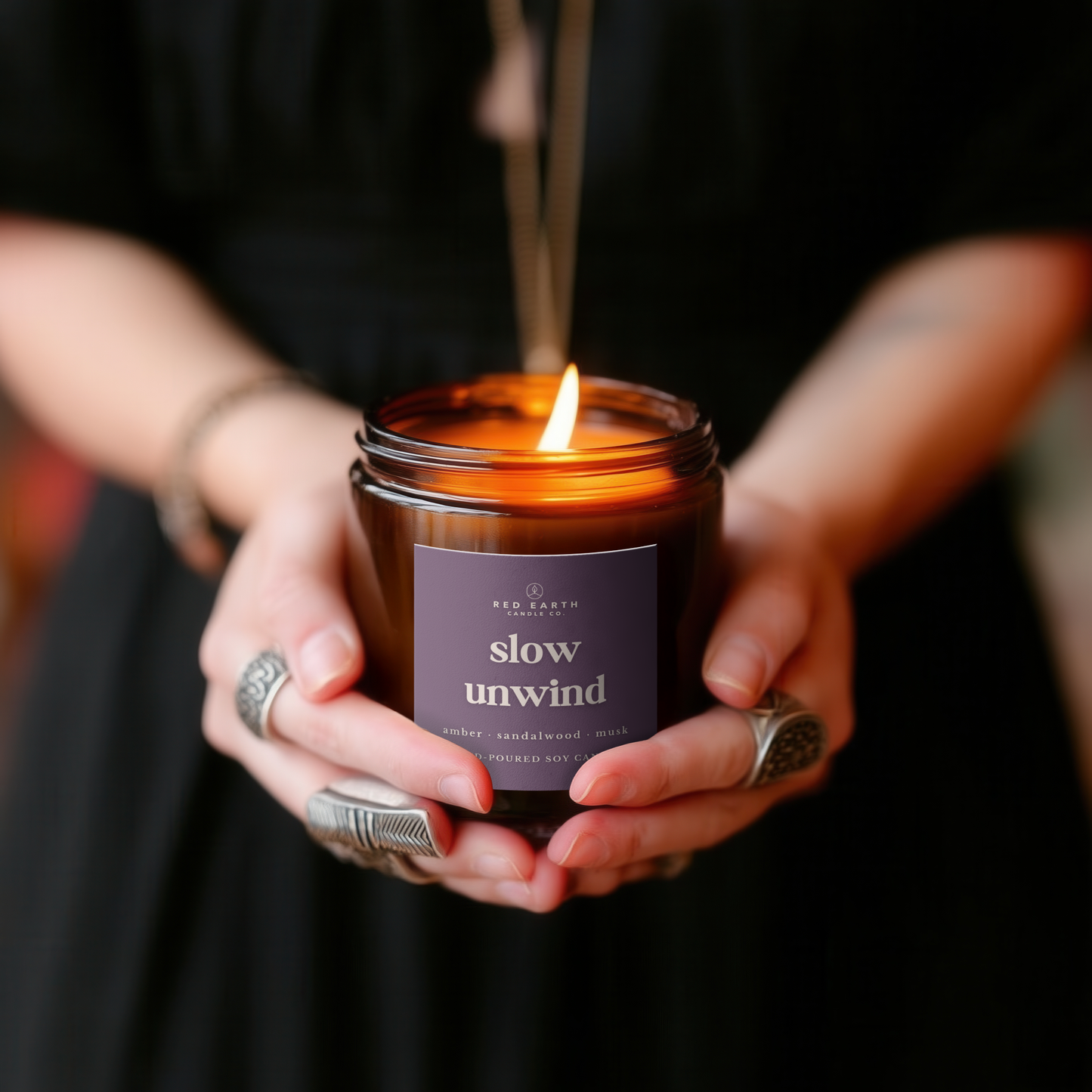 PRE-ORDER AVAILABLE - Red Earth Candle Co. - Soy Candle - Slow Unwind