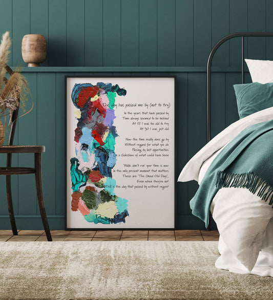 Camille Barr - Poster - The Day Has Passed Me By (not to Try)