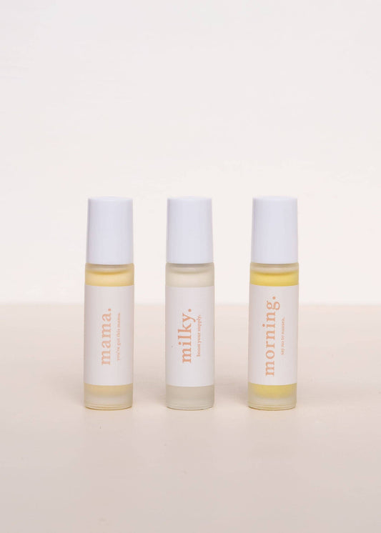 cle. naturals - Essential Oil Roller Blend - the mama bundle.