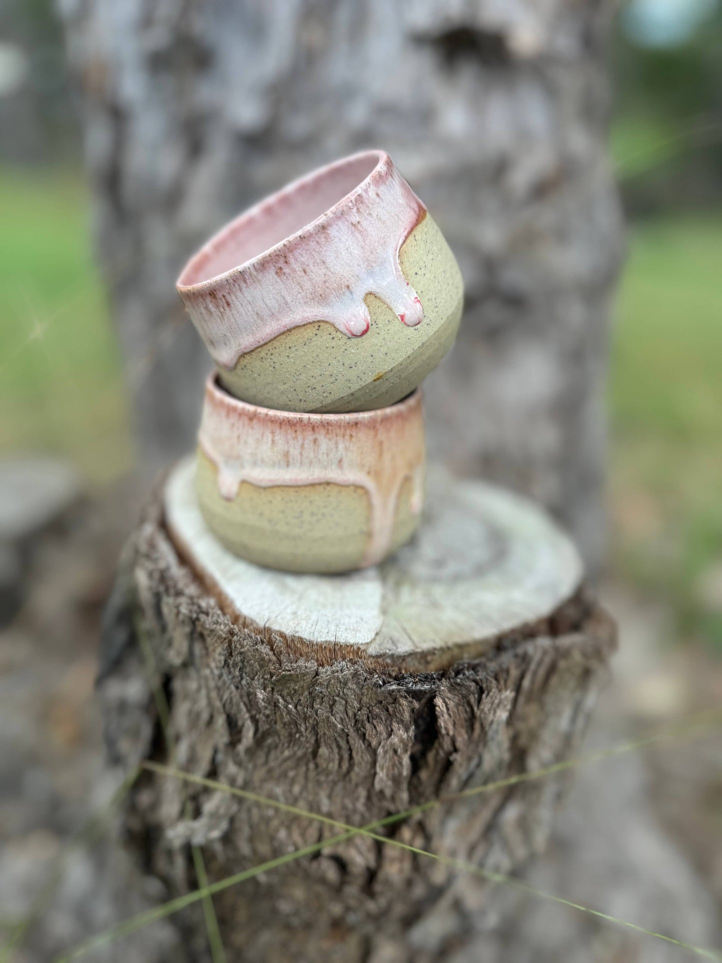 Wolf and Clay - Mini Hug Mug - Pink
