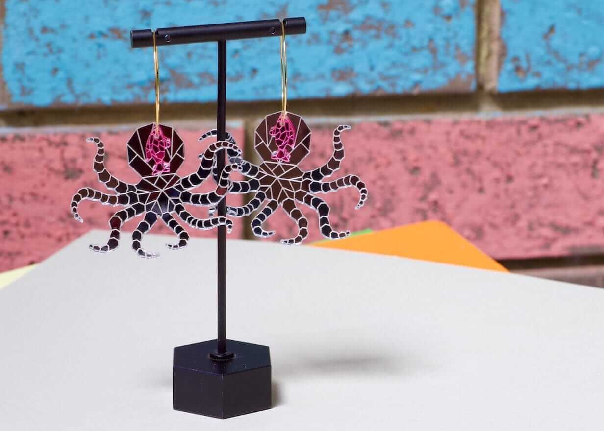 Little Geraldine -  Earrings - Octopus