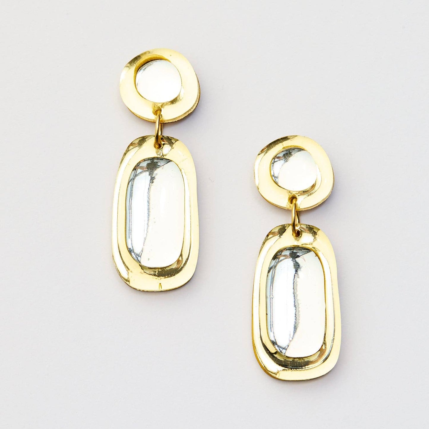 Martha Jean - Jelly Drop Earrings - Gold/Silver