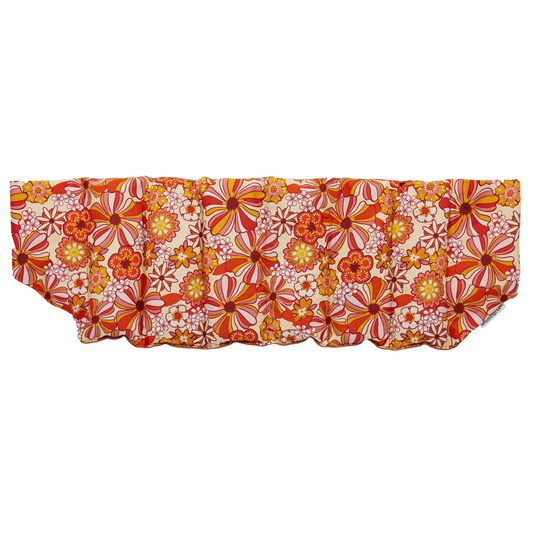 Wheatbags Love - Wrap Around Heat Pack - Groovy Flowers Orange