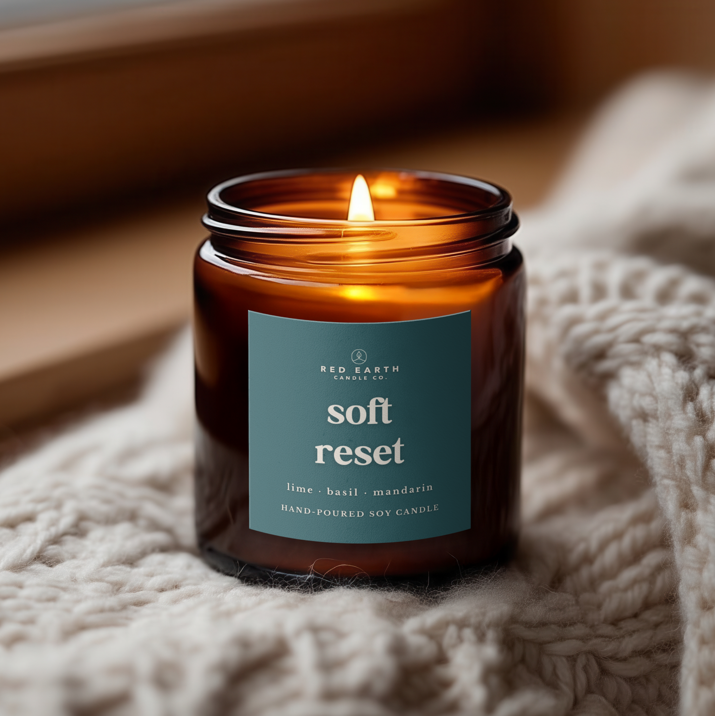 PRE-ORDER AVAILABLE - Red Earth Candle Co. - Soy Candle - Soft Reset