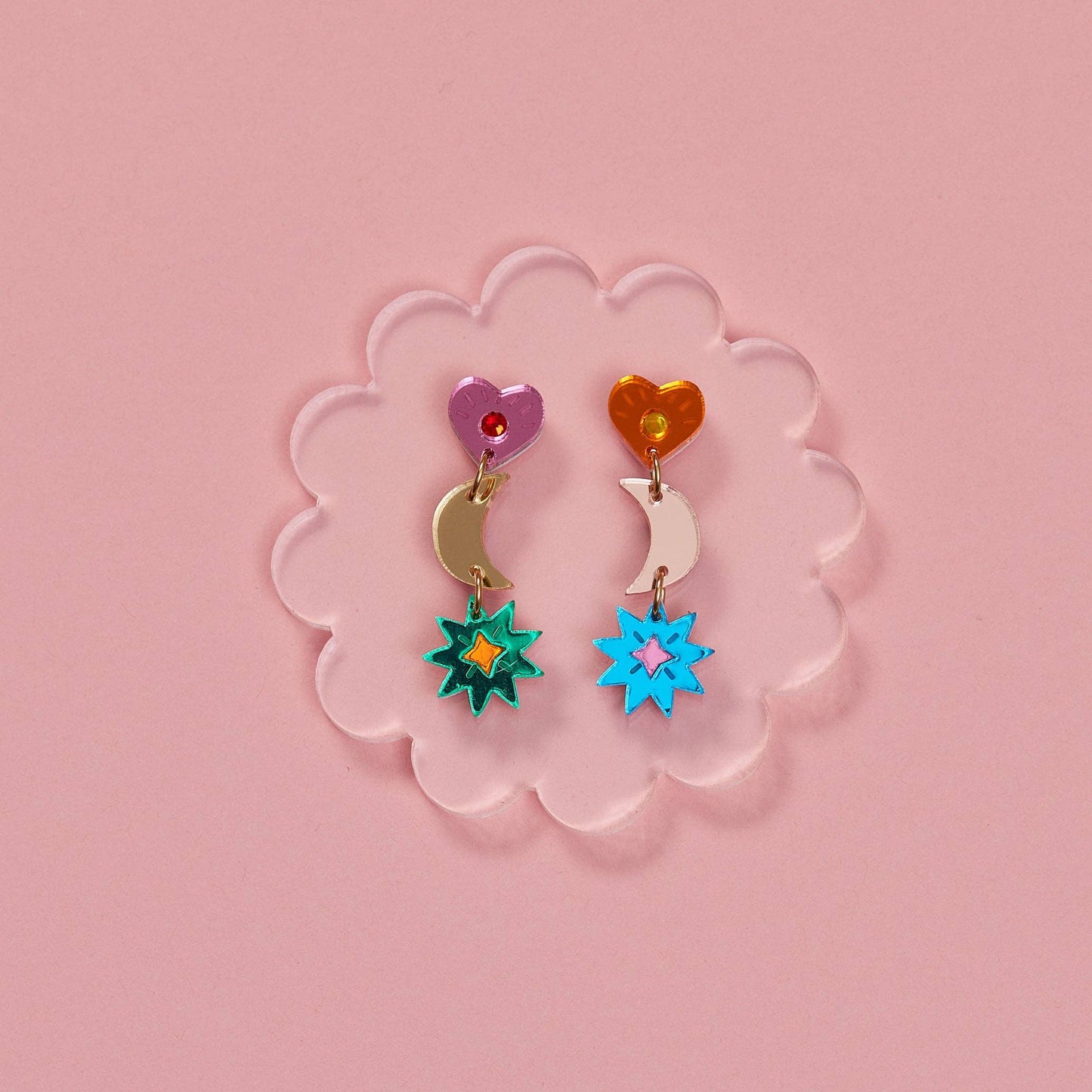 Martha Jean - Mia Earrings - Rainbow