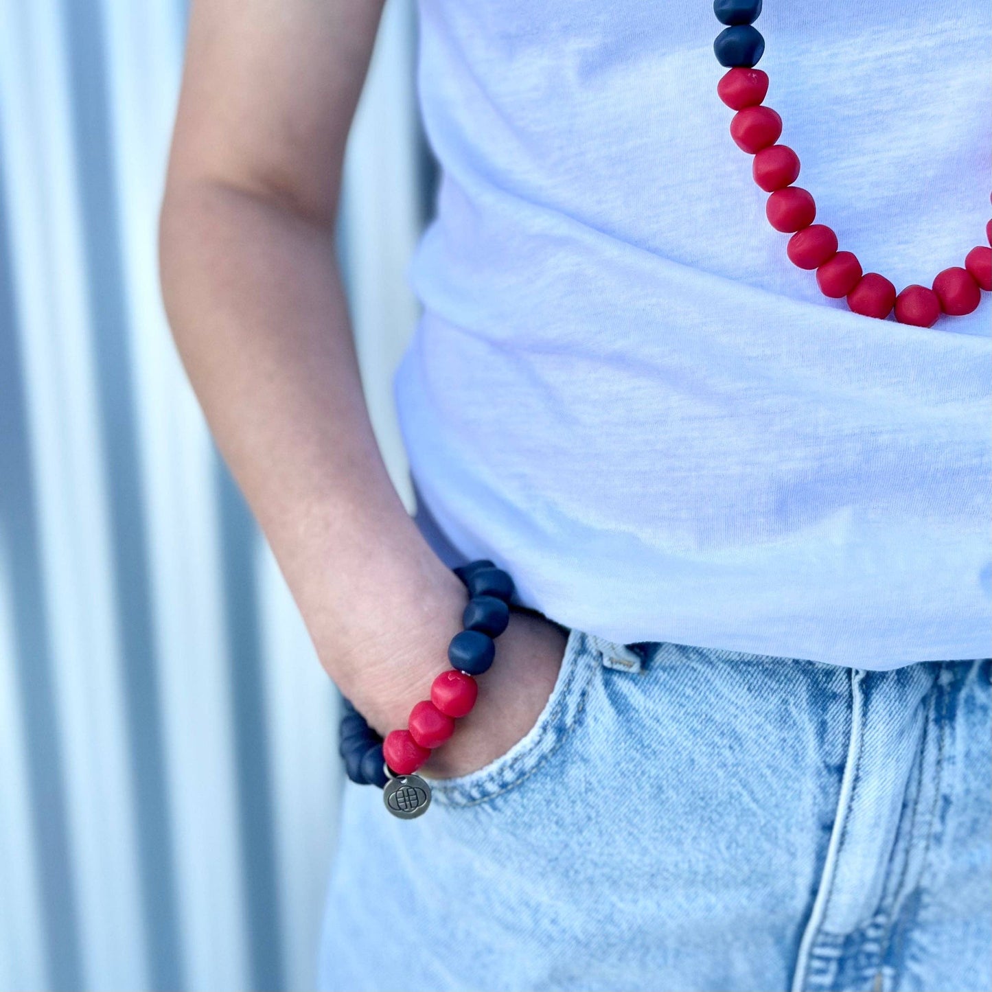 Greenwood Designs - Colour Block Rock Bracelets