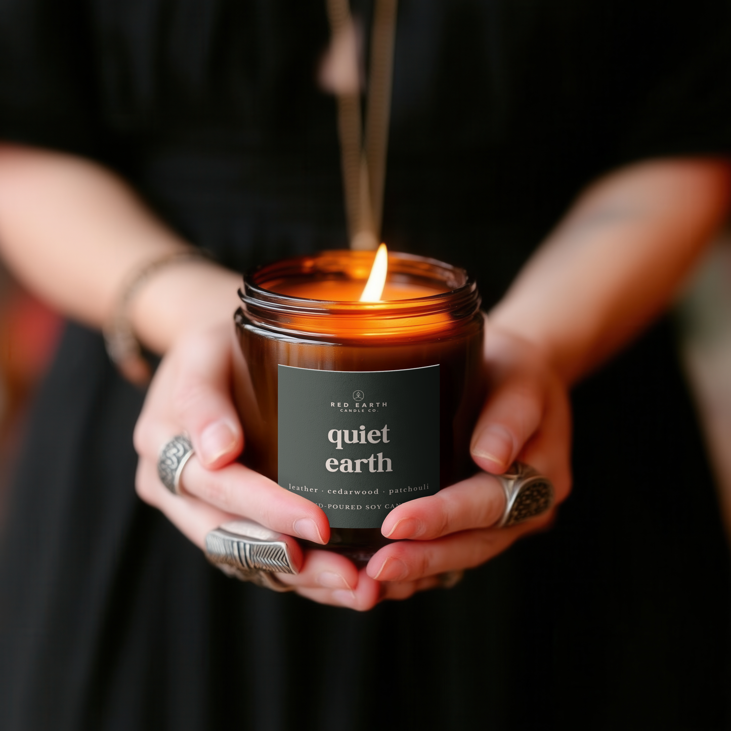 PRE-ORDER AVAILABLE - Red Earth Candle Co.- Soy Candle - Quiet Earth