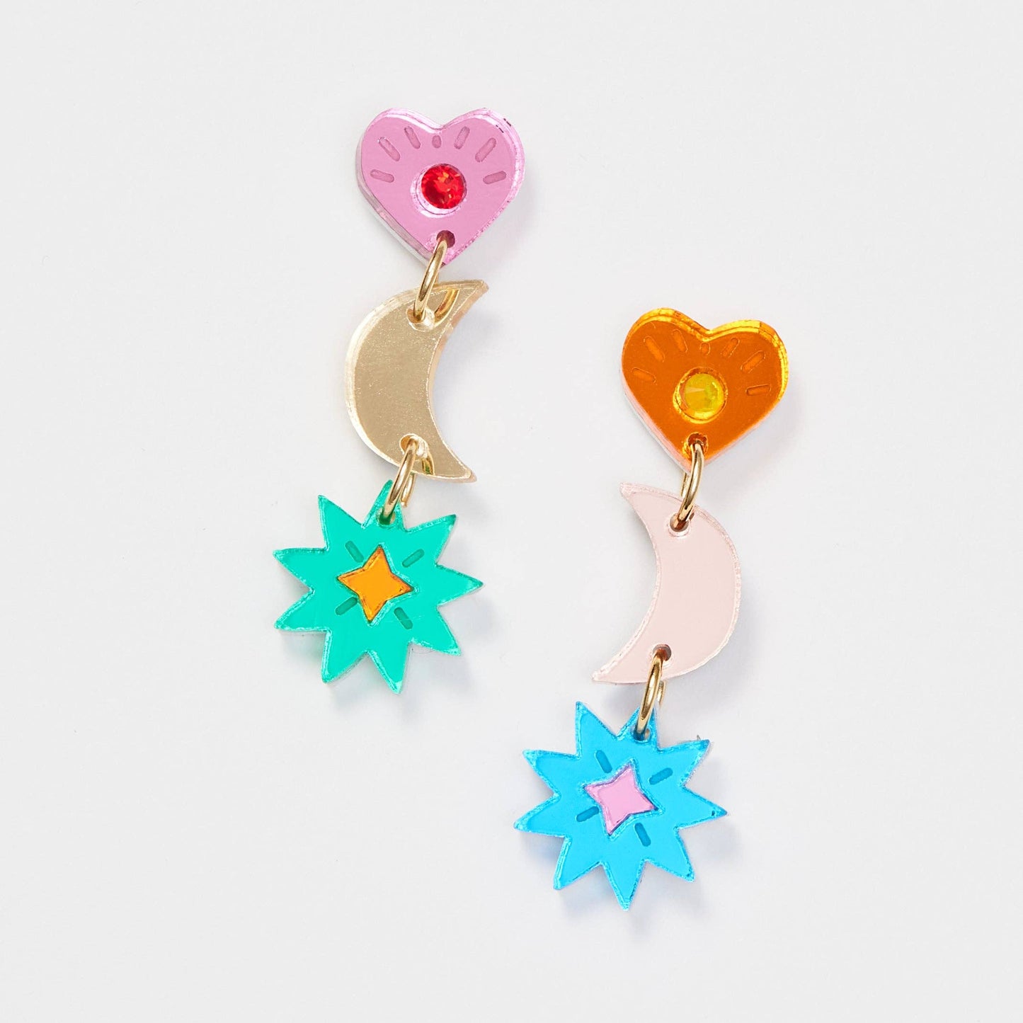 Martha Jean - Mia Earrings - Rainbow