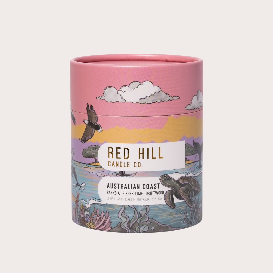 Red Hill Candle Co.  - Soy Wax Candle - Australian Coast