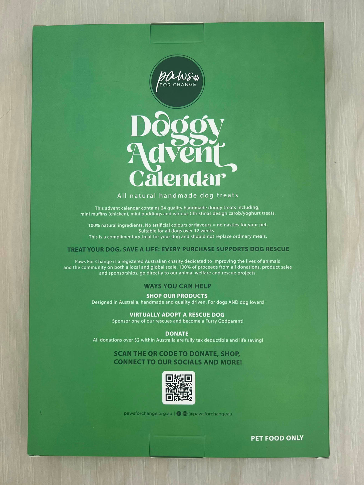 Paws For Change - Doggy Advent Calendar