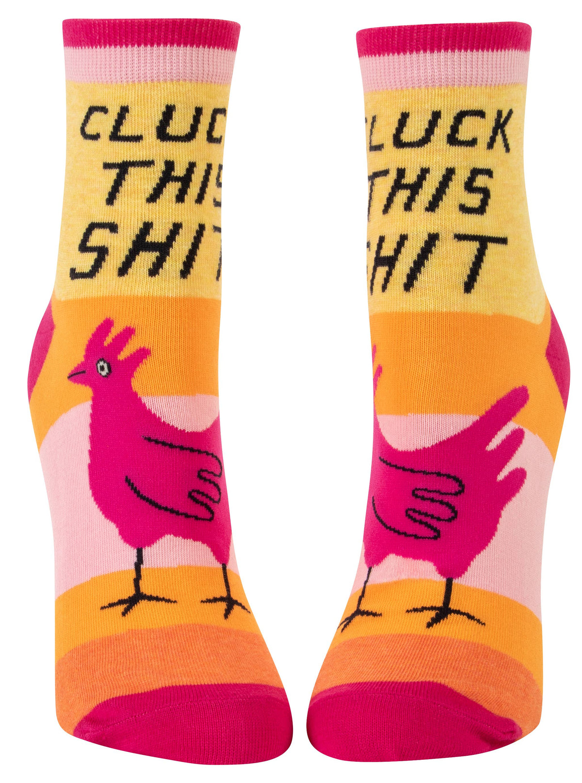 Blue Q - Ankle Socks - Cluck This Shit