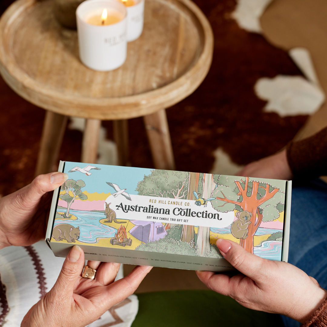 Red Hill Candle Co. - Soy Wax Candles - Australian Trio Gift Pack