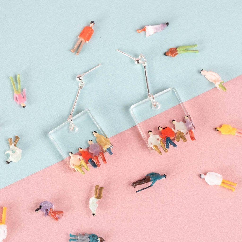 Funky Fun You - Friendship Earrings