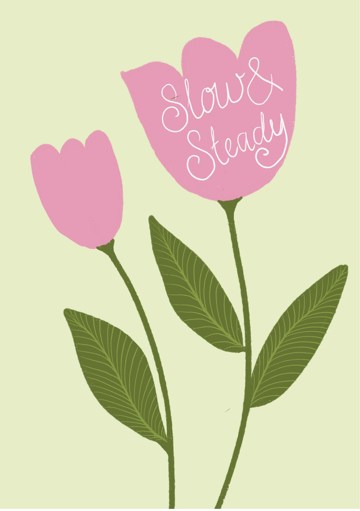Rondelle Designs - Greeting Card - Slow and Steady