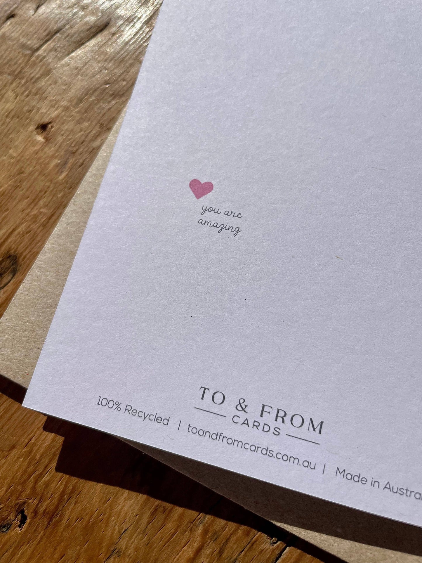 To & From Cards - Greeting Cards - Token of my Love