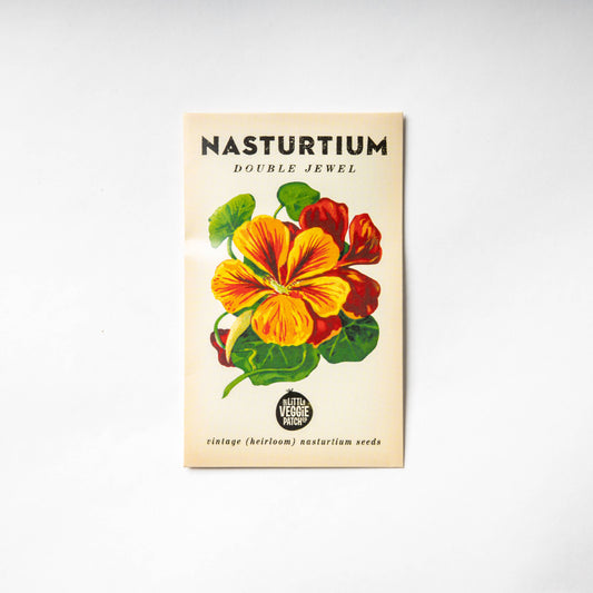 Little Veggie Patch Co - Heirloom Seeds - Nasturtium 'Double Jewel'