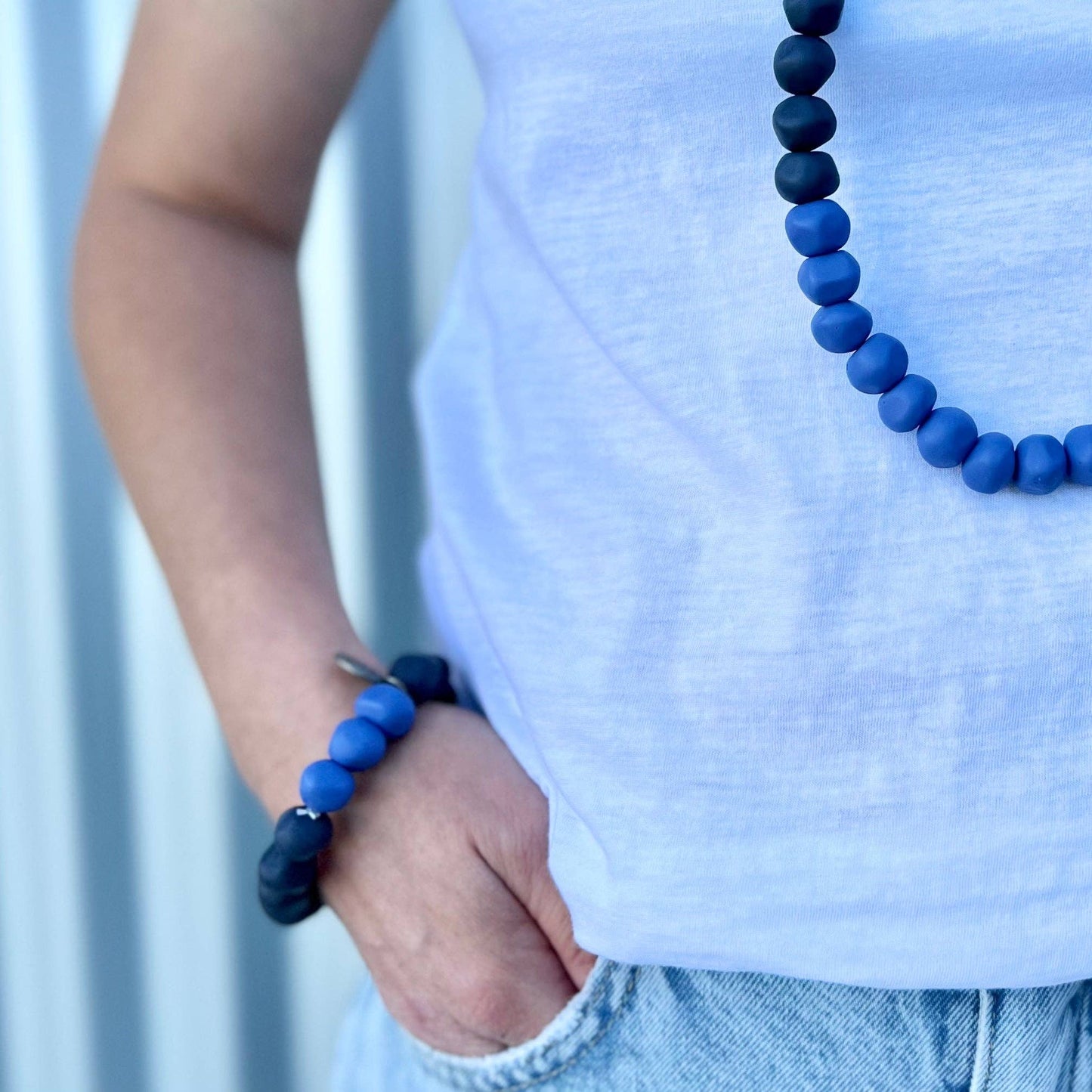 Greenwood Designs - Colour Block Rock Bracelets