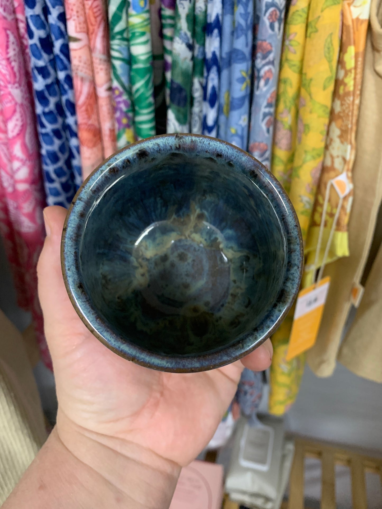 Little Queen Ceramics - Hug Mug - Dark Blue