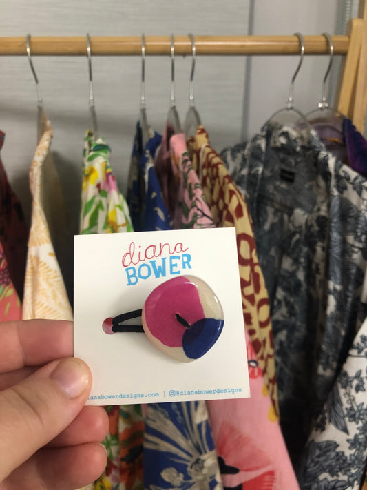 Diana Bower Designs - Elastic Hair Tie - Pink