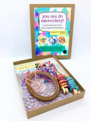 Embroidery Kit - Introductory for Toddlers