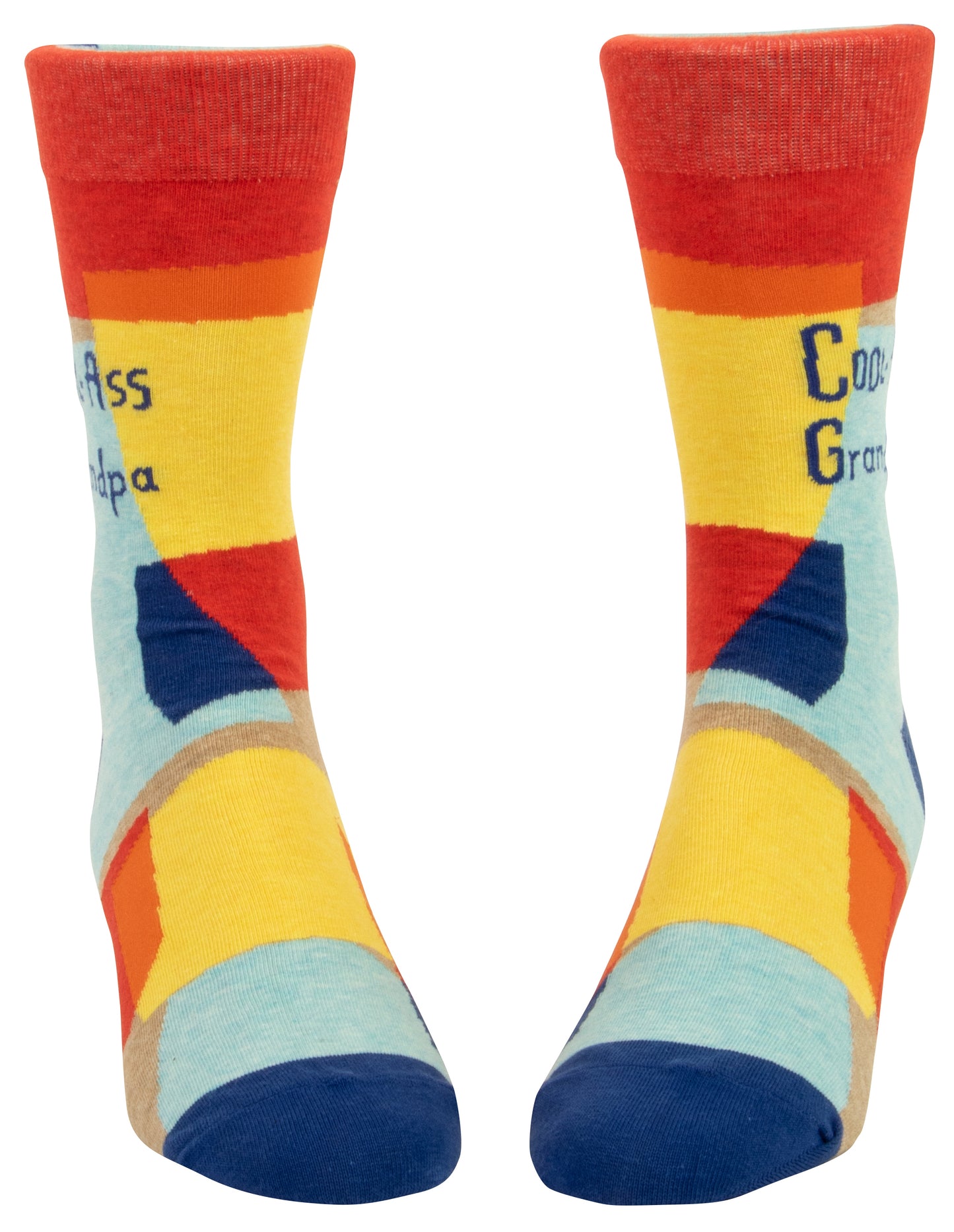 Blue Q - Men's Crew Socks - Cool-Ass Grandpa