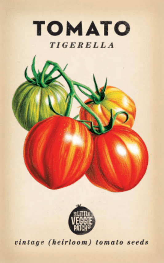 Little Veggie Patch Co - Heirloom Seeds - Tomato 'Tigerella'