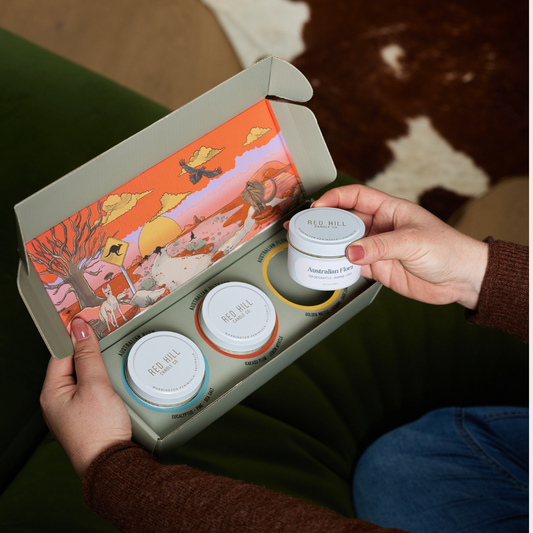 Red Hill Candle Co. - Soy Wax Candles - Australian Trio Gift Pack