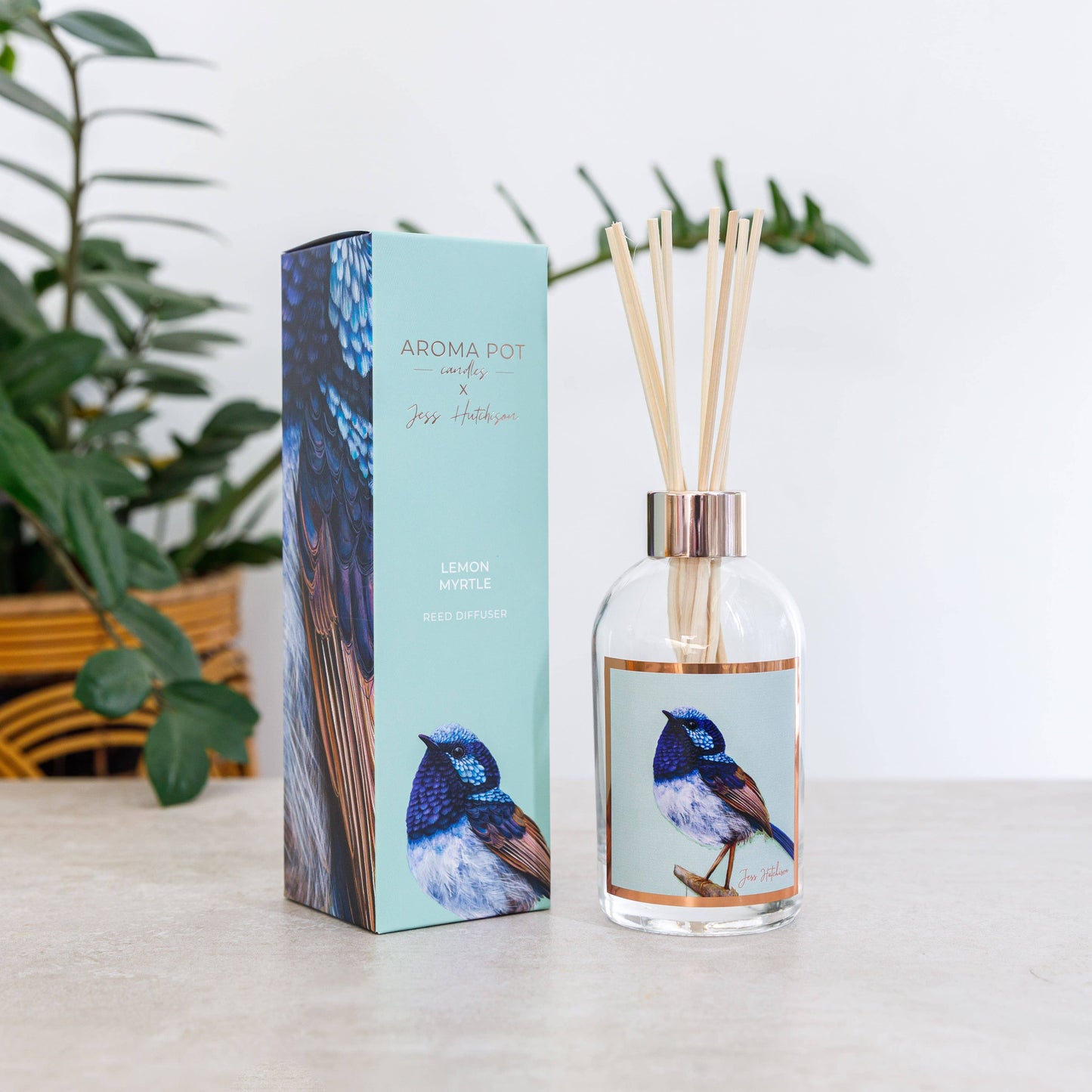 Aroma Pot - Reed Diffuser - Lemon Myrtle