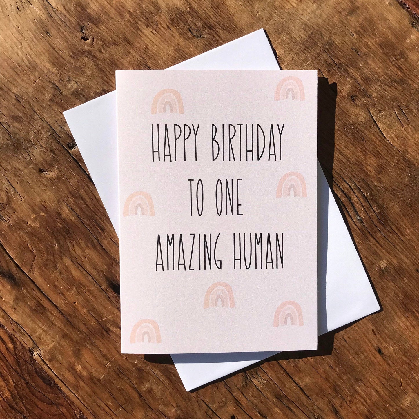 To & From Cards - Greeting Card - Happy Birthday To One Amazing Human