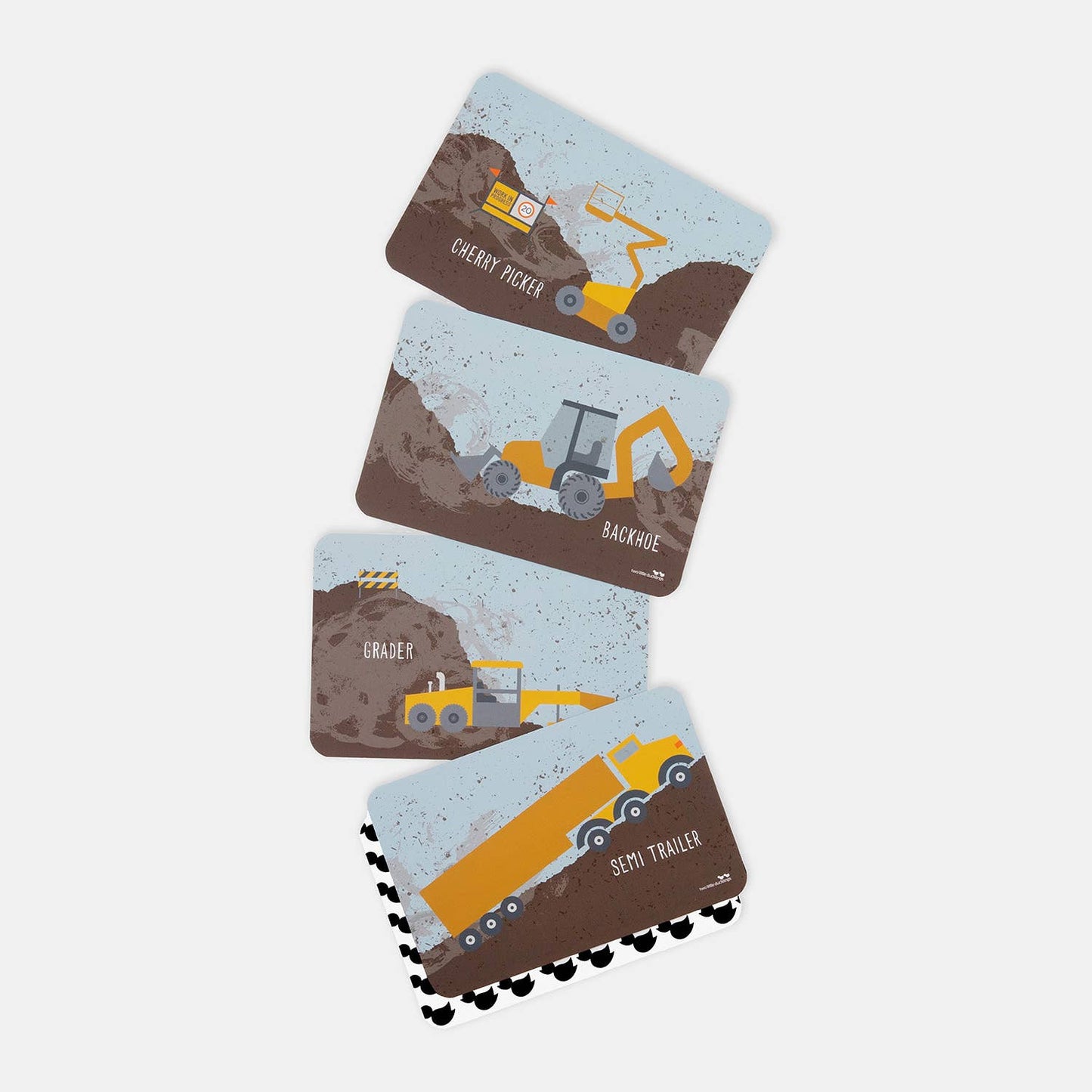 Two Little Ducklings - Game and Flash Cards - Construction Zone