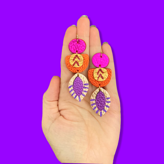 Polka Polly - Earrings - Summer Tribes