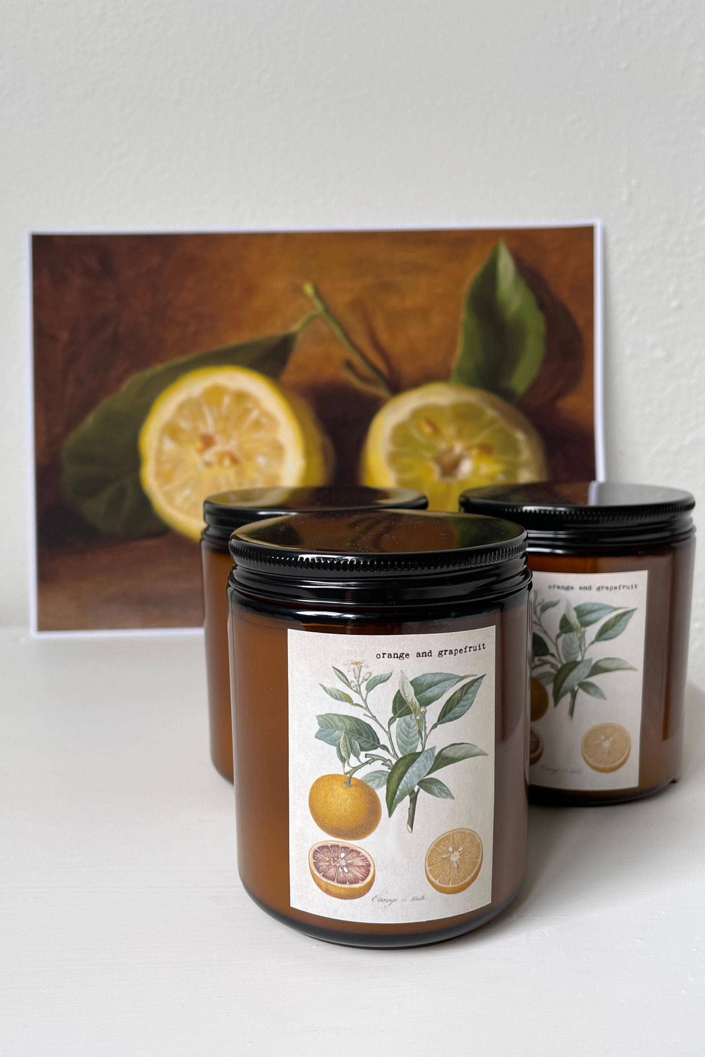 Orange and Grapefruit - Candle