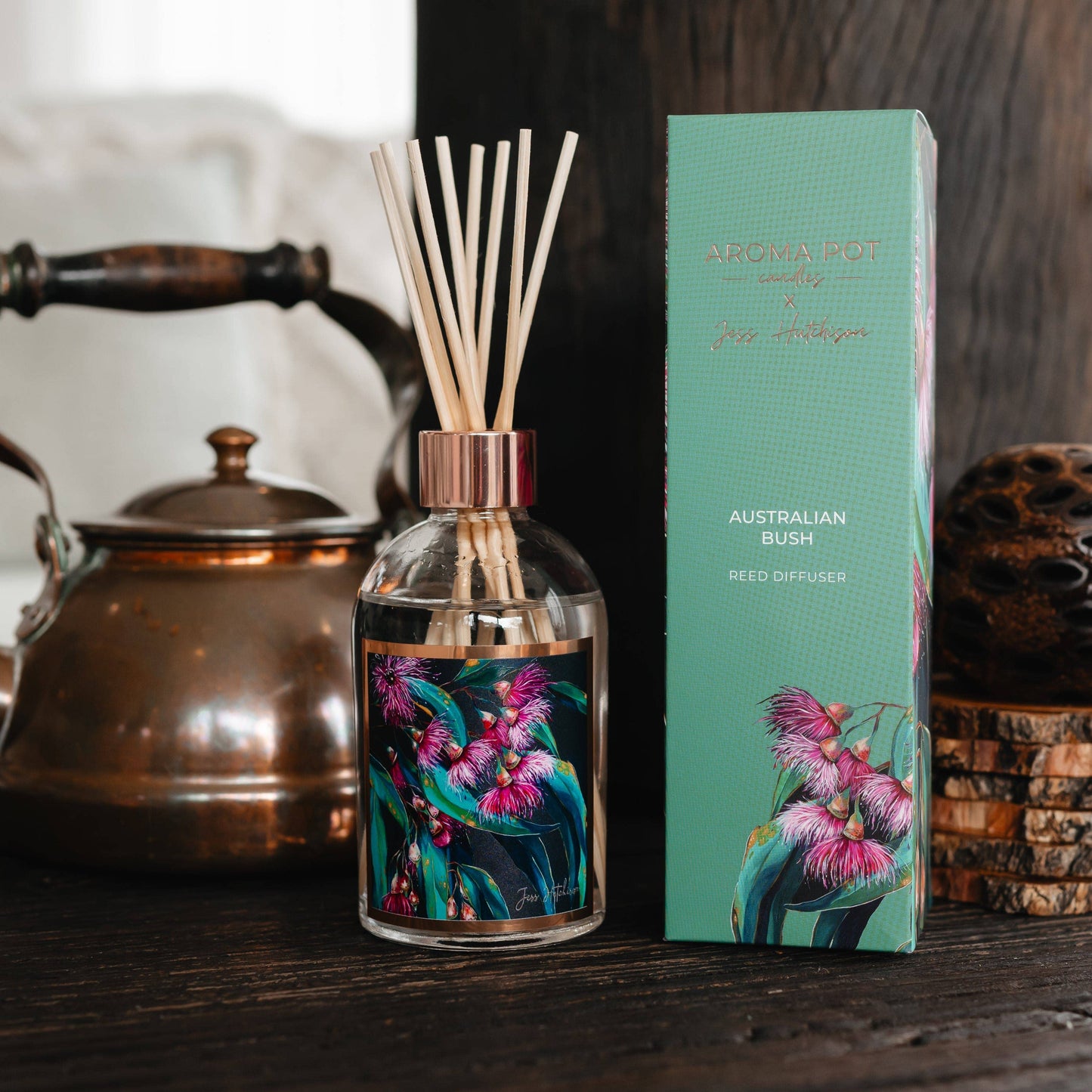 Aroma Pot - Reed Diffuser - Australian Bush