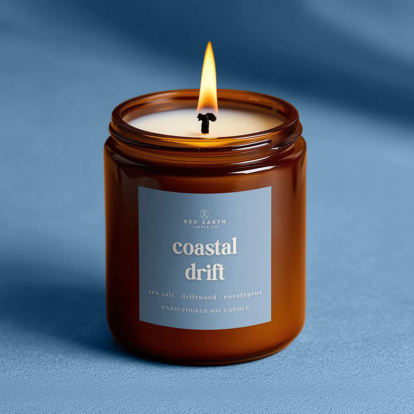 PRE-ORDER AVAILABLE - Red Earth Candle Co. - Soy Candle - Coastal Drift
