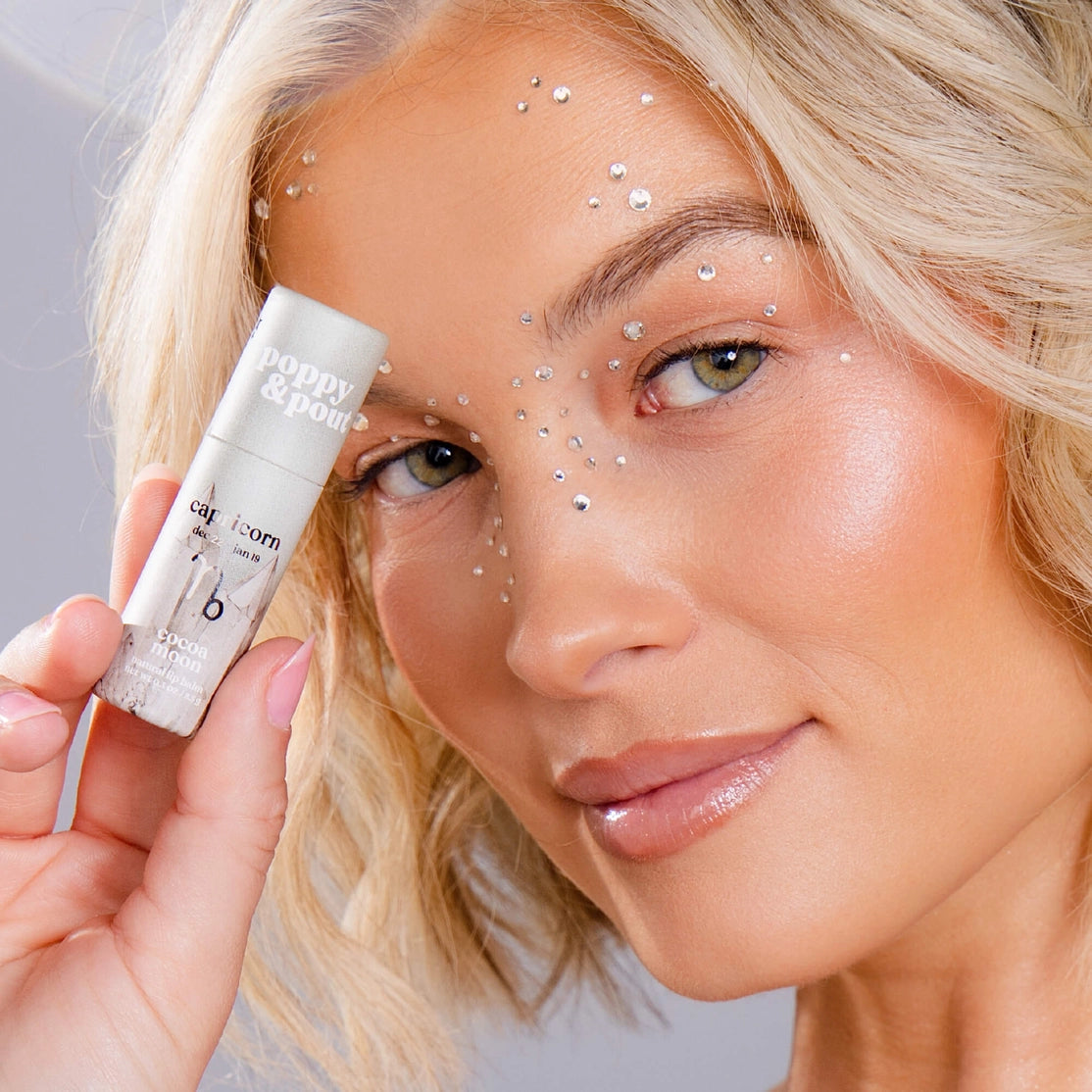 PRE-ORDER AVAILABLE - Poppy & Pout - Zodiac Lip Balm - Capricorn | Cocoa Moon