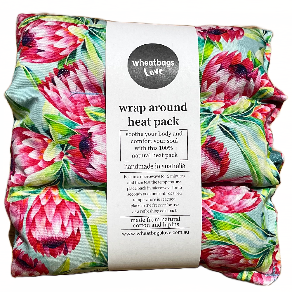 Wheatbags Love - Wrap Around Heat Pack - Protea