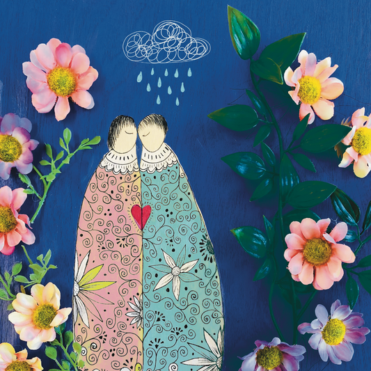 Rondelle Designs - Greeting Card - The Lovers