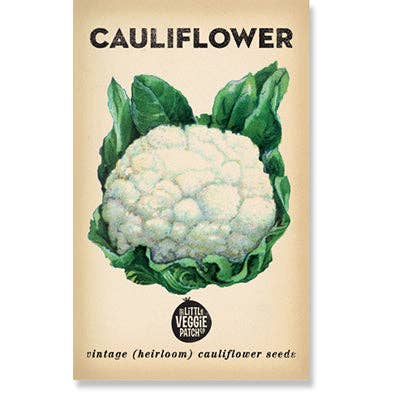 Little Veggie Patch Co - Heirloom Seeds - Cauliflower 'Snowball'
