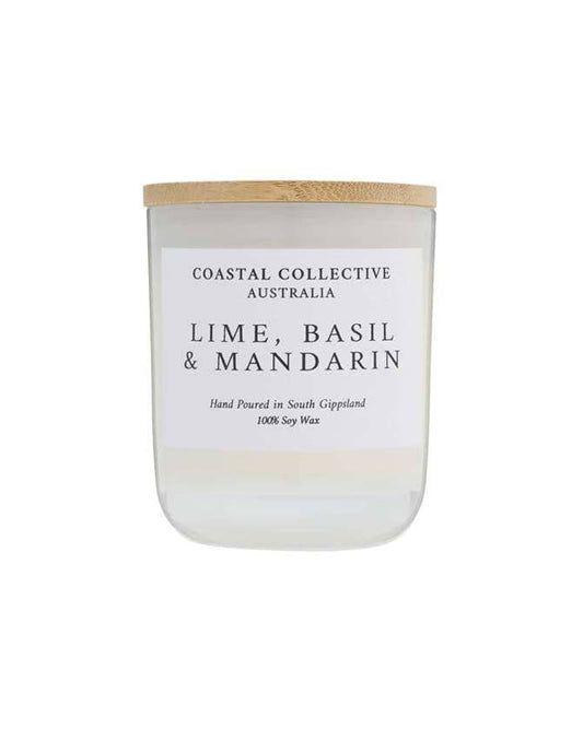 PRE-ORDER AVAILABLE - Coastal Collective Australia - Candle - Lime, Basil & Mandarin
