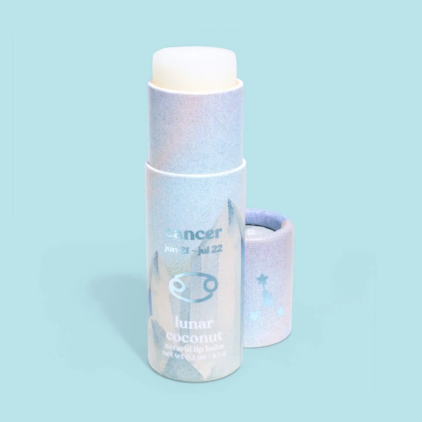 PRE-ORDER AVAILABLE - Poppy & Pout - Zodiac Lip Balm - Cancer | Lunar Coconut