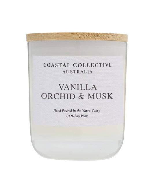 PRE-ORDER AVAILABLE - Coastal Collective Australia - Candle - Vanilla Orchid & Musk