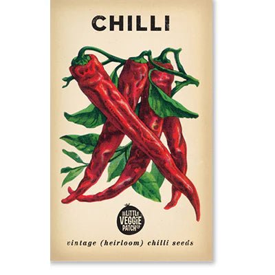 Little Veggie Patch Co - Heirloom Seeds - Chilli 'Cayenne'