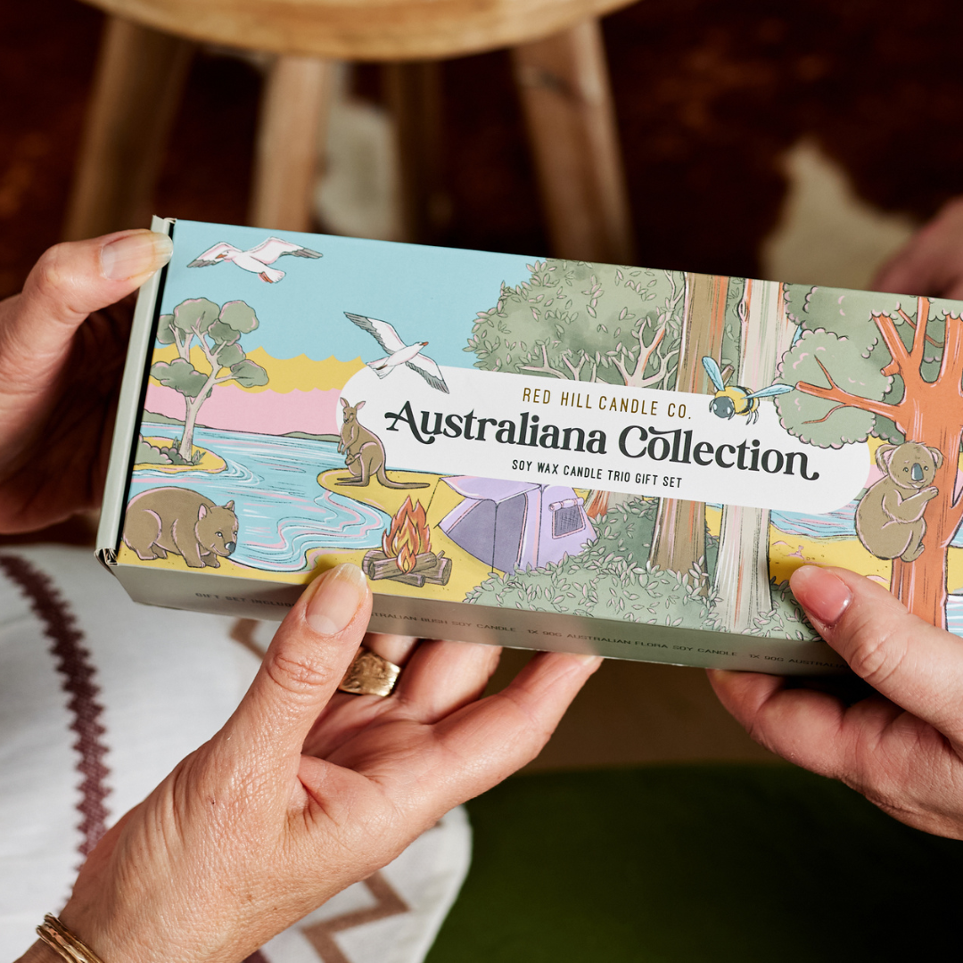Red Hill Candle Co. - Soy Wax Candles - Australian Trio Gift Pack