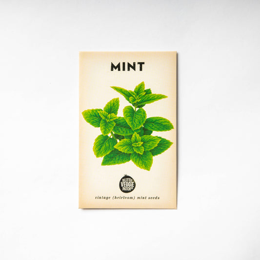 Littlle Veggie Patch Co - Heirloom Seeds - Mint 'Peppermint'