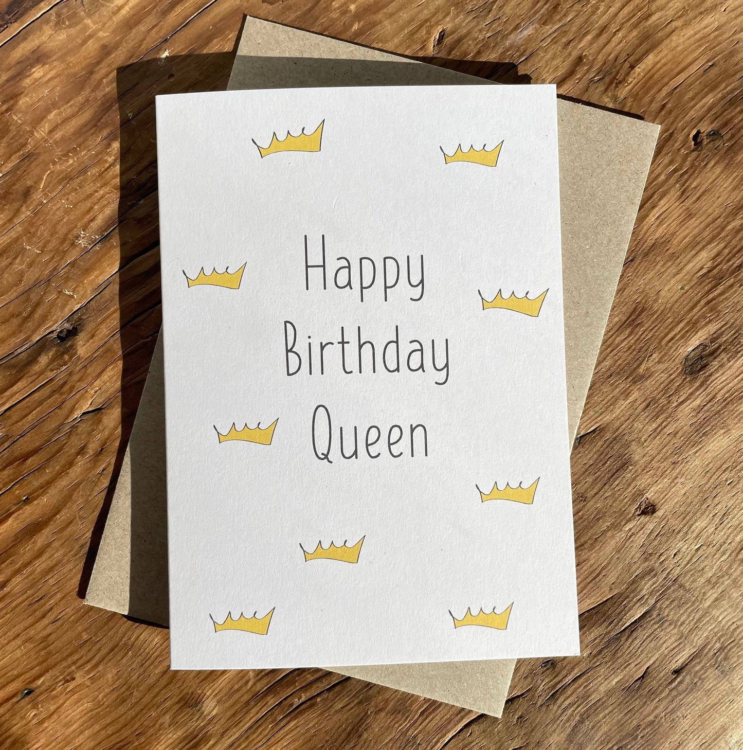 To & From Cards - Greeting Card - Happy Birthday Queen
