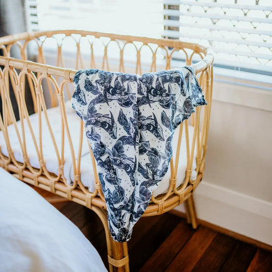 ANO - Baby Wrap/Swaddle - Whale