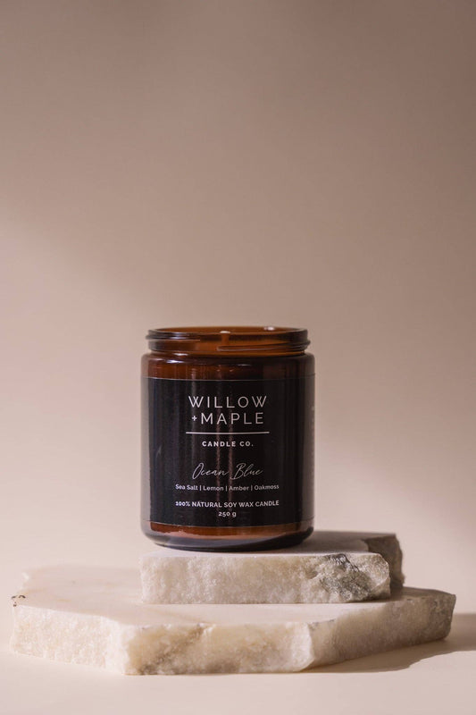 Willow + Maple - Candle - Ocean Blue