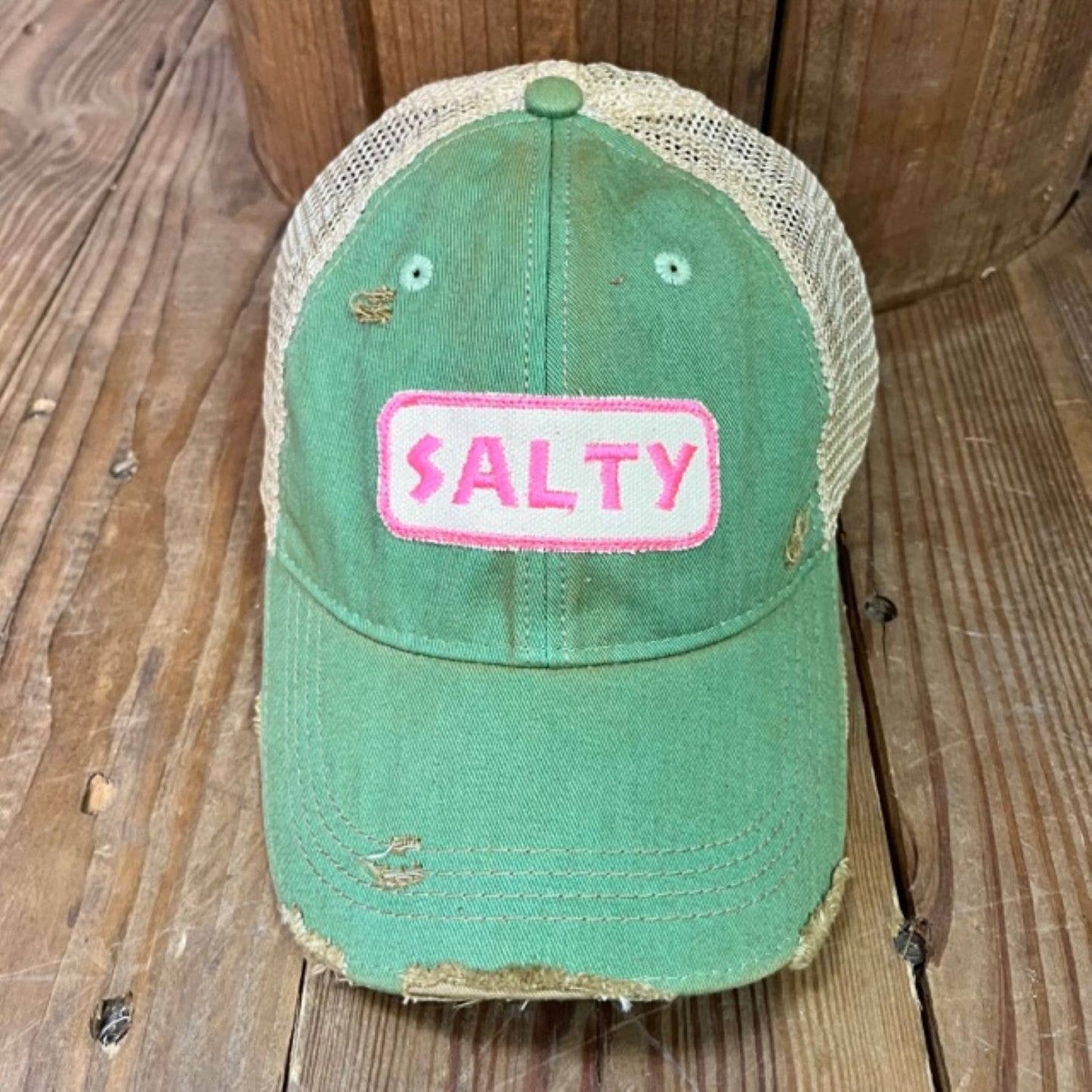PRE-ORDER AVAILABLE - The Goat Stock - Cap - Salty