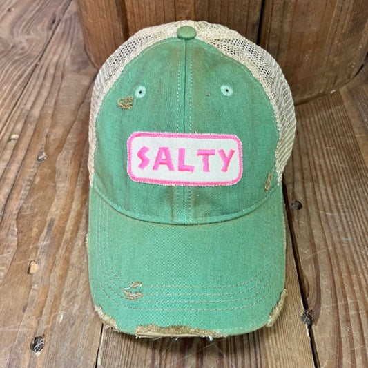 PRE-ORDER AVAILABLE - The Goat Stock - Cap - Salty