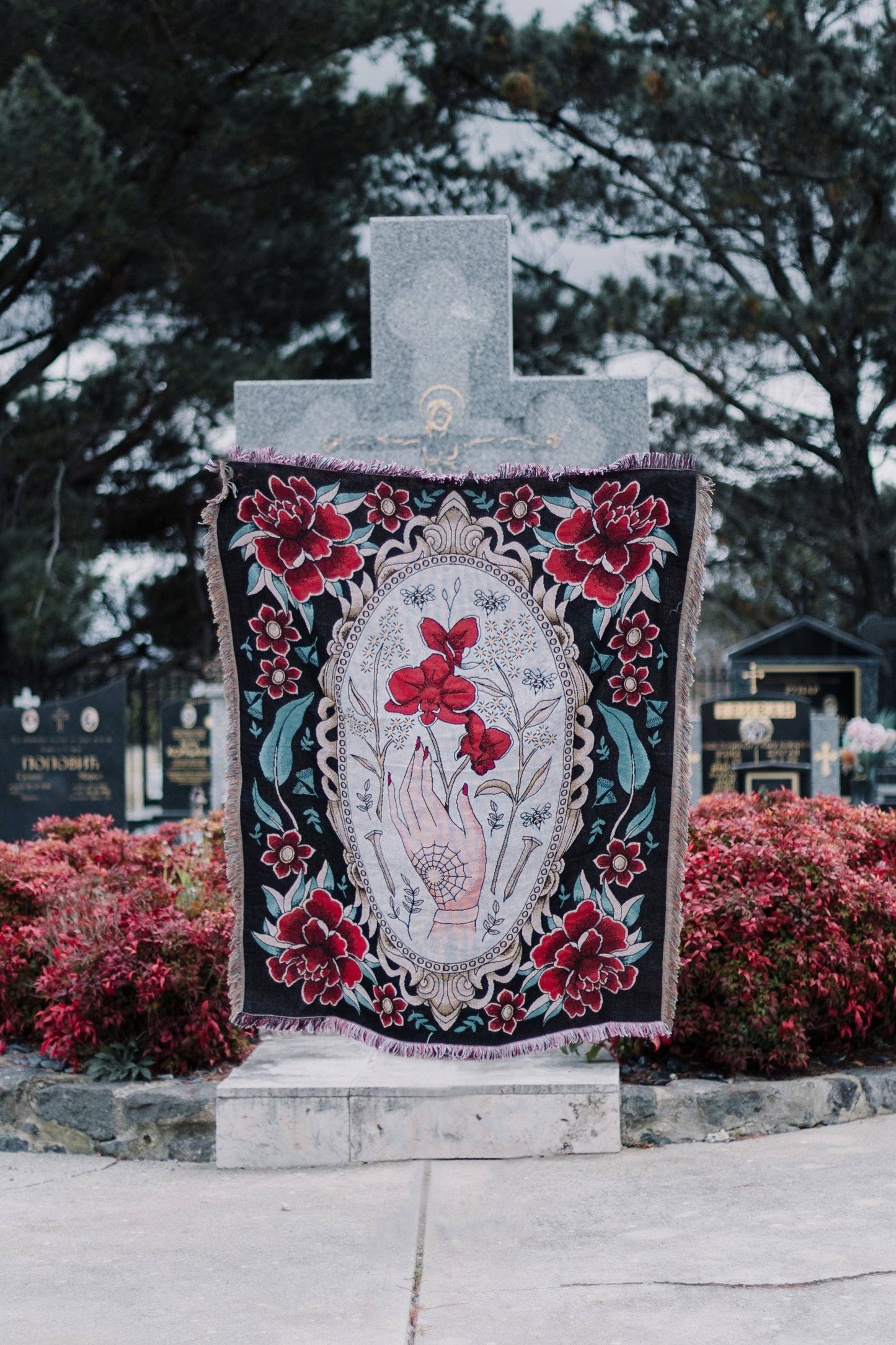 Gold St. Press - Blanket - Orchid Flash